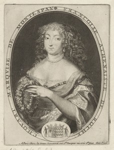 Portret van Françoise Athénaïs de Rochechouart
