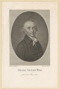 Portret van Frans Anton May