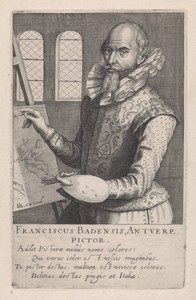 Portret van Frans Badens