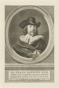 Portret van Frans Banning Cocq
