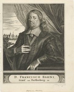 Portret van Frans Egon, graaf van Fürstenberg