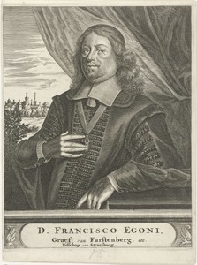 Portret van Frans Egon, graaf van Fürstenberg