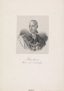 Portret van Frans I, keizer van Oostenrijk