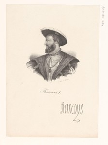 Portret van Frans I van Frankrijk