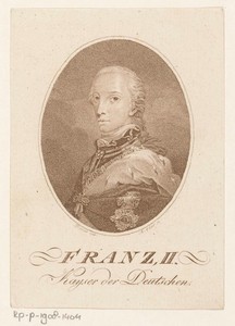 Portret van Frans II Josef Karel