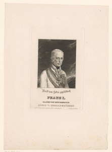 Portret van Frans II Josef Karel, Rooms-Duits keizer