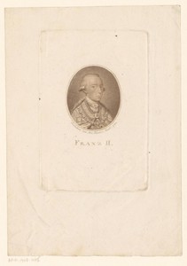 Portret van Frans II Josef Karel, Rooms-Duits keizer