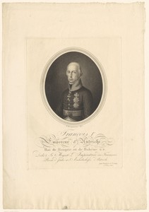 Portret van Frans II Josef Karel, Rooms-Duits keizer