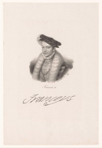 Portret van Frans II, koning van Frankrijk