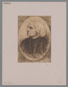 Portret van Frans Liszt