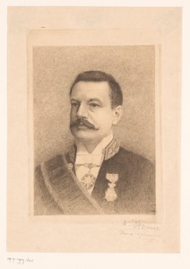 Portret van Frans Schollaert