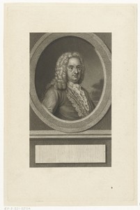 Portret van Frans van der Meer Nederlands ambassadeur in Spanje