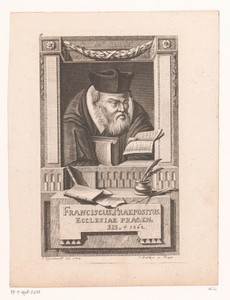 Portret van Frans van Praag