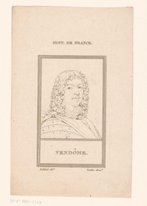Portret van Frans van Vendôme