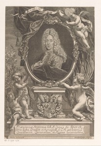 Portret van Franz Anton, Reichsgraf von Sporck