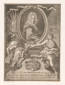 Portret van Franz Anton, Reichsgraf von Sporck