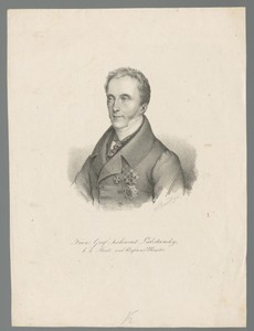 Portret van Franz Anton von Kolowrat-Liebsteinsky