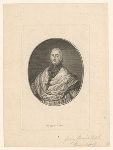Portret van Franz Christoph von Hutten, bisschop van Speyer