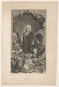 Portret van Franz Conrad von Stadion und Thannhausen