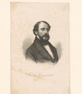 Portret van Franz Dingelstedt