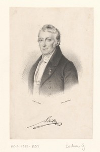 Portret van Franz Ferdinand von Schiller