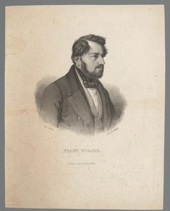 Portret van Franz Jacob Wigard