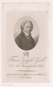 Portret van Franz Joseph Gall
