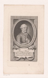 Portret van Franz Karl Kressel von Gualtenberg
