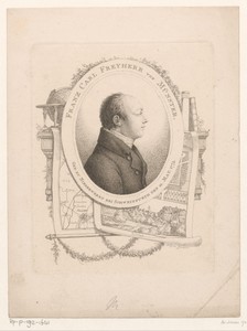 Portret van Franz Karl von Münster