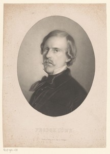 Portret van Franz Ludwig Feodor Löwe