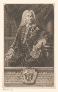 Portret van Franz Ludwig Roediger