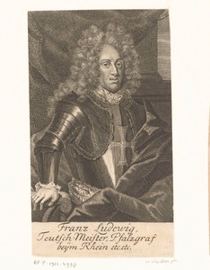 Portret van Franz Ludwig von Pfalz-Neuburg