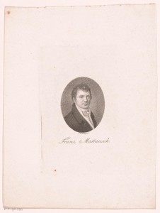 Portret van Franz Mattausch