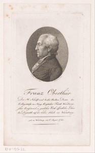 Portret van Franz Oberthür