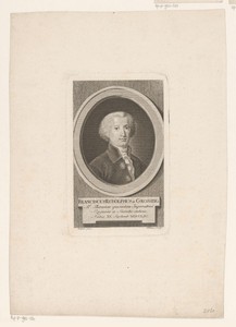 Portret van Franz Rudolph von Grossing