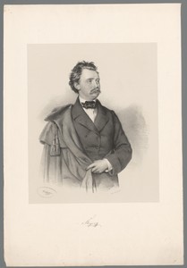 Portret van Franz Steger