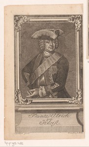 Portret van Franz Ulrich von Kleist