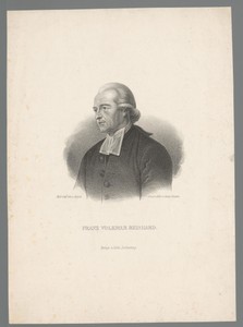 Portret van Franz Volkmar Reinhard