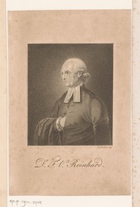 Portret van Franz Volkmar Reinhard