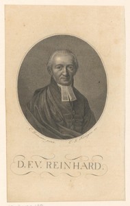 Portret van Franz Volkmar Reinhard