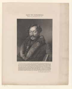 Portret van Franz von Schwanenfeld