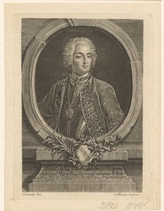 Portret van Franz Wilhelm von Happe
