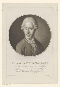 Portret van Franz Xaver von Moshammer