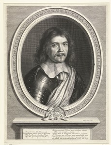 Portret van Frédéric-Maurice de la Tour d'Auvergne hertog van Bouillon