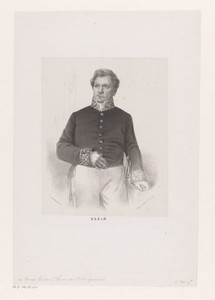 Portret van Fredericus Johannes Thomas de Bruijn