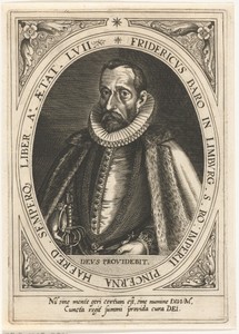 Portret van Frederik baron van Limburg op 57-jarige leeftijd