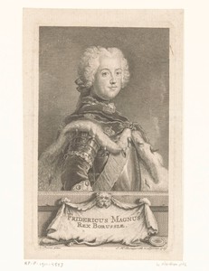 Portret van Frederik de Grote