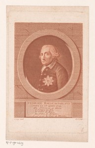 Portret van Frederik de Grote