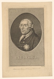 Portret van Frederik de Grote