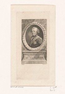 Portret van Frederik de Grote